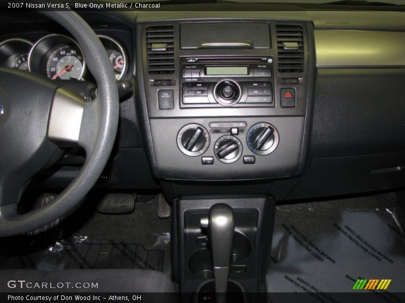 Blue Onyx Metallic / Charcoal 2007 Nissan Versa S