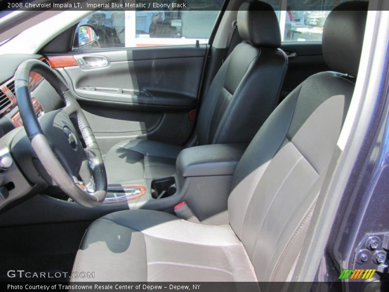 Imperial Blue Metallic / Ebony Black 2008 Chevrolet Impala LT