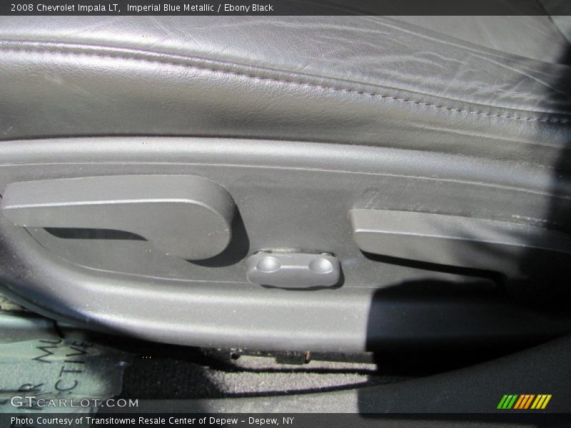 Imperial Blue Metallic / Ebony Black 2008 Chevrolet Impala LT