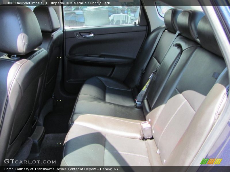 Imperial Blue Metallic / Ebony Black 2008 Chevrolet Impala LT