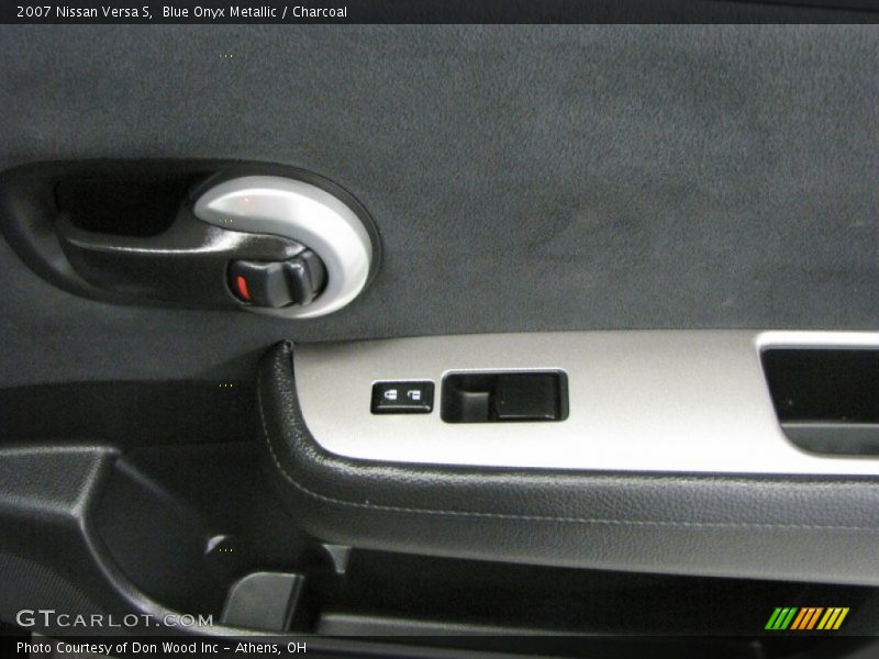 Blue Onyx Metallic / Charcoal 2007 Nissan Versa S