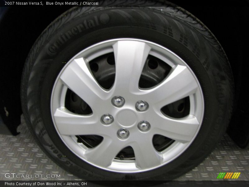 Blue Onyx Metallic / Charcoal 2007 Nissan Versa S