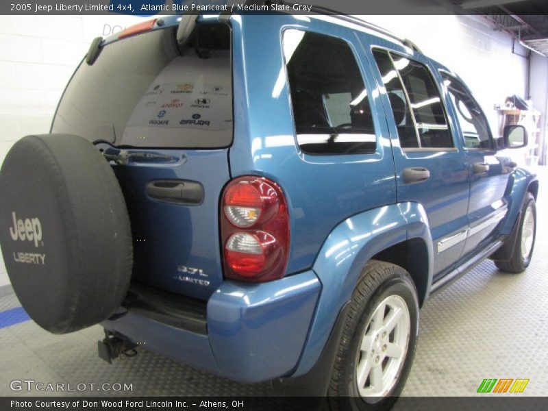 Atlantic Blue Pearlcoat / Medium Slate Gray 2005 Jeep Liberty Limited 4x4