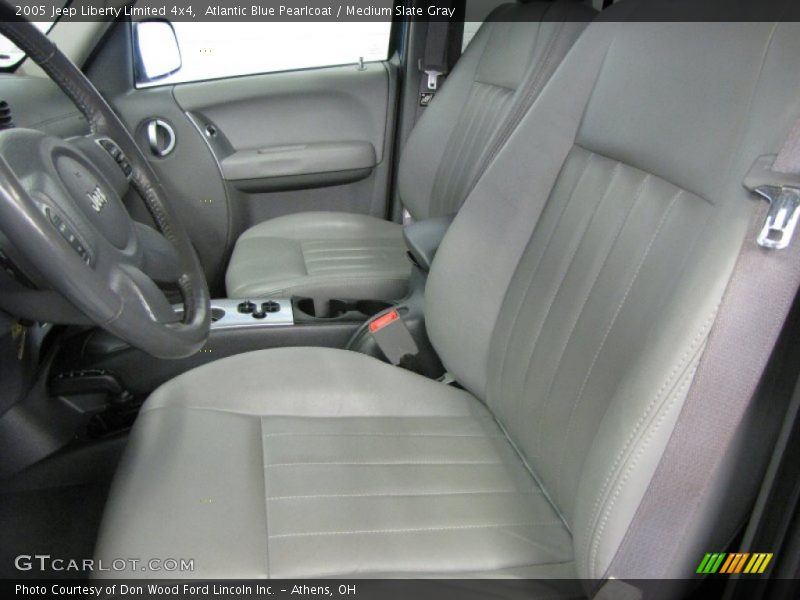 Atlantic Blue Pearlcoat / Medium Slate Gray 2005 Jeep Liberty Limited 4x4