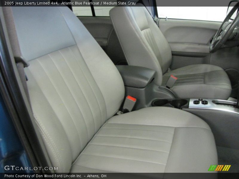 Atlantic Blue Pearlcoat / Medium Slate Gray 2005 Jeep Liberty Limited 4x4