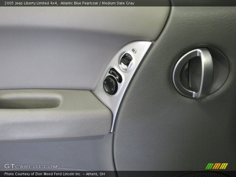 Atlantic Blue Pearlcoat / Medium Slate Gray 2005 Jeep Liberty Limited 4x4