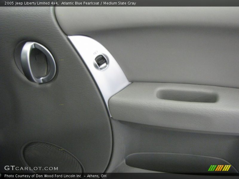 Atlantic Blue Pearlcoat / Medium Slate Gray 2005 Jeep Liberty Limited 4x4