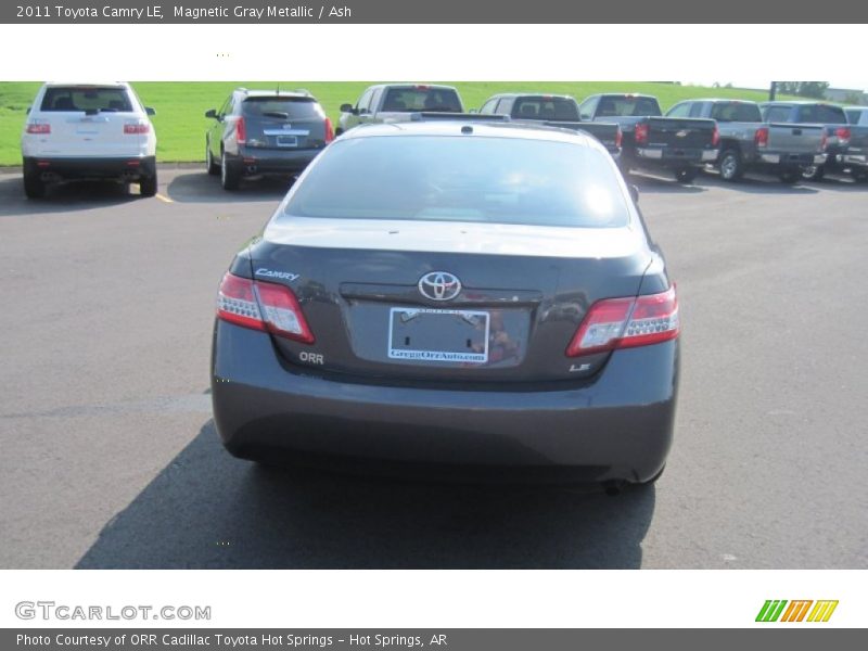 Magnetic Gray Metallic / Ash 2011 Toyota Camry LE
