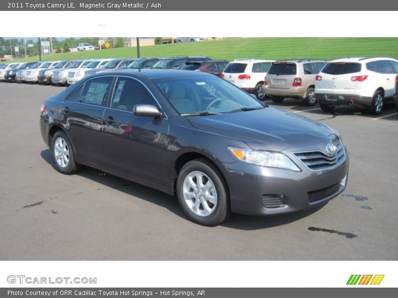 Magnetic Gray Metallic / Ash 2011 Toyota Camry LE