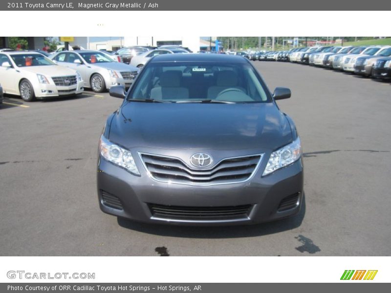 Magnetic Gray Metallic / Ash 2011 Toyota Camry LE