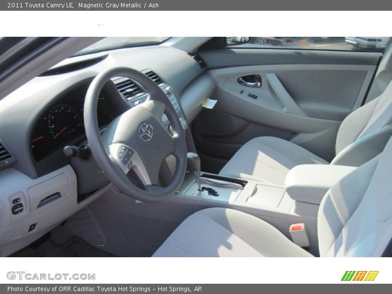 Magnetic Gray Metallic / Ash 2011 Toyota Camry LE