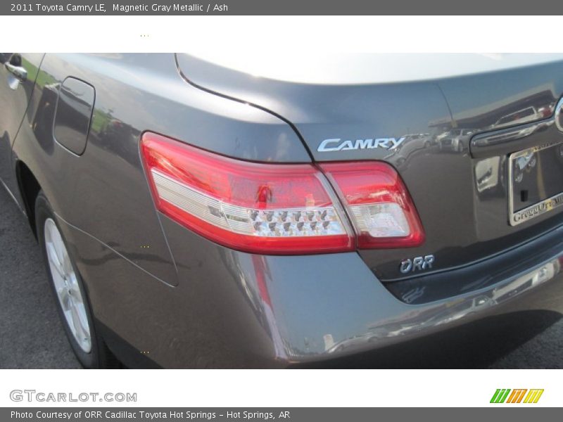 Magnetic Gray Metallic / Ash 2011 Toyota Camry LE