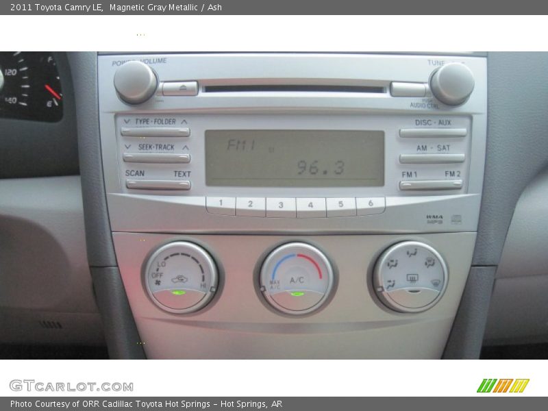 Magnetic Gray Metallic / Ash 2011 Toyota Camry LE
