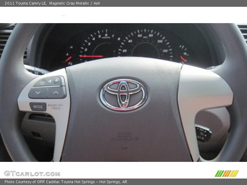 Magnetic Gray Metallic / Ash 2011 Toyota Camry LE