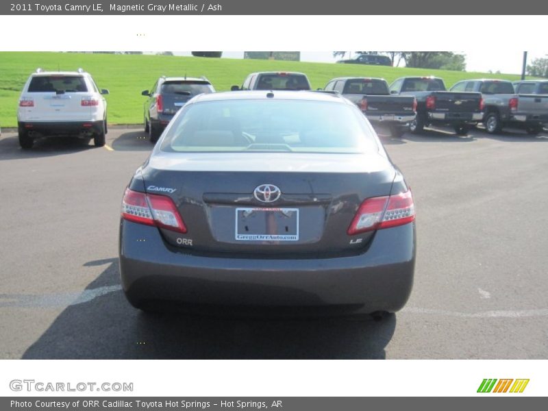 Magnetic Gray Metallic / Ash 2011 Toyota Camry LE
