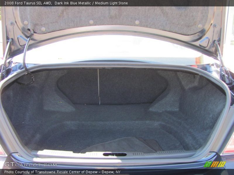 Dark Ink Blue Metallic / Medium Light Stone 2008 Ford Taurus SEL AWD