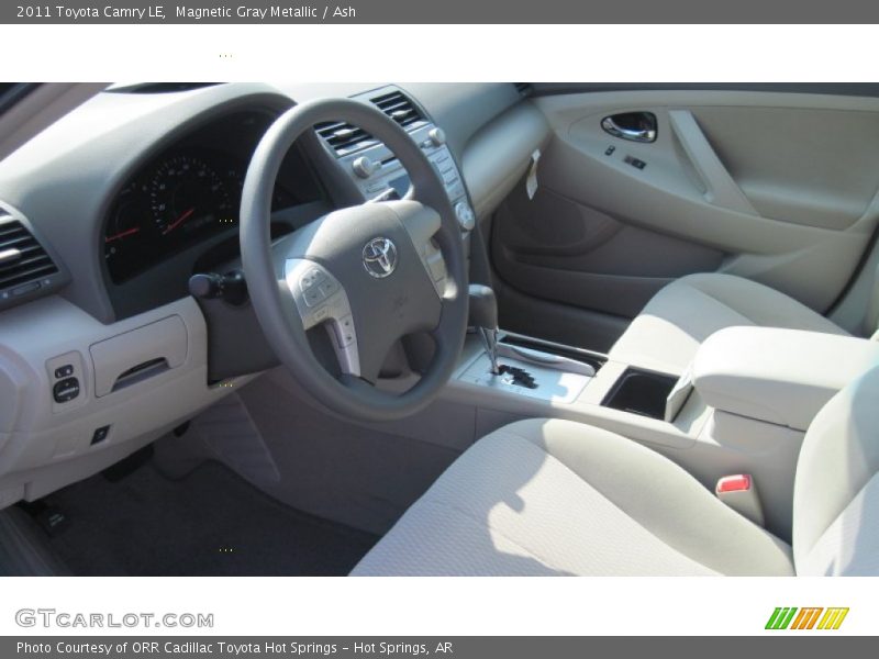 Magnetic Gray Metallic / Ash 2011 Toyota Camry LE
