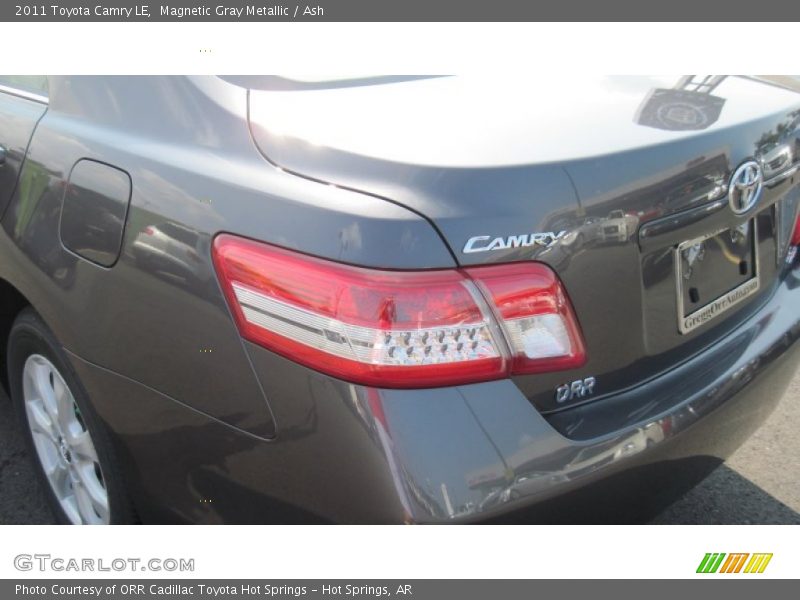 Magnetic Gray Metallic / Ash 2011 Toyota Camry LE