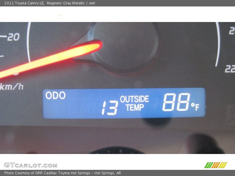 Magnetic Gray Metallic / Ash 2011 Toyota Camry LE