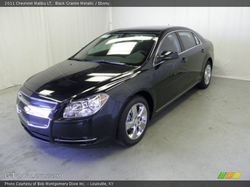 Black Granite Metallic / Ebony 2011 Chevrolet Malibu LT