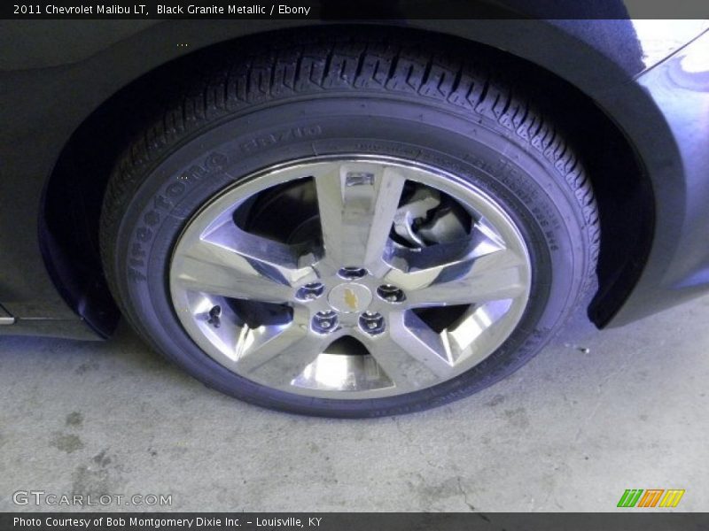Black Granite Metallic / Ebony 2011 Chevrolet Malibu LT