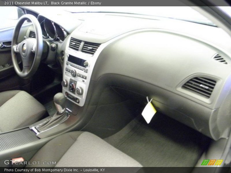 Black Granite Metallic / Ebony 2011 Chevrolet Malibu LT