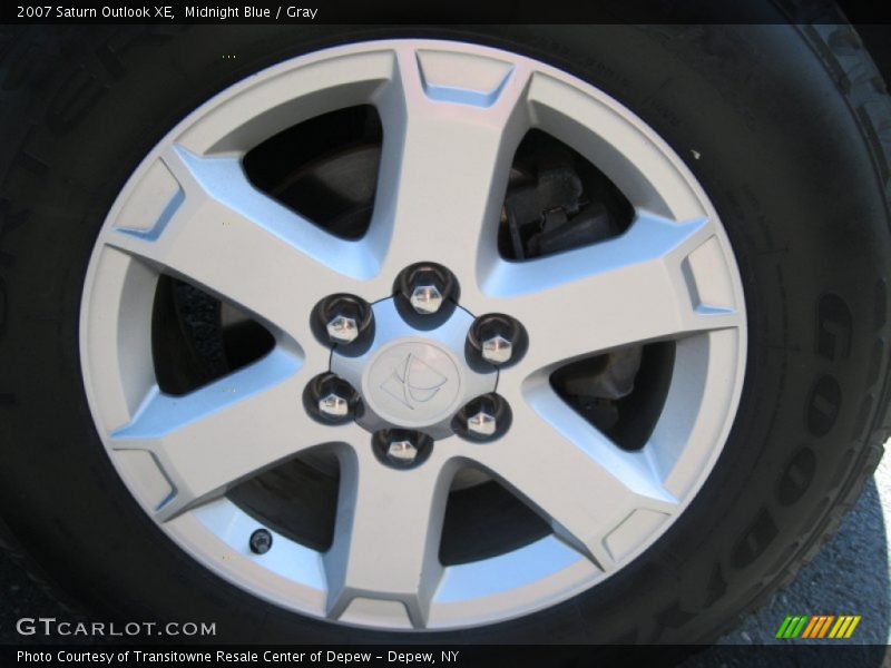Midnight Blue / Gray 2007 Saturn Outlook XE