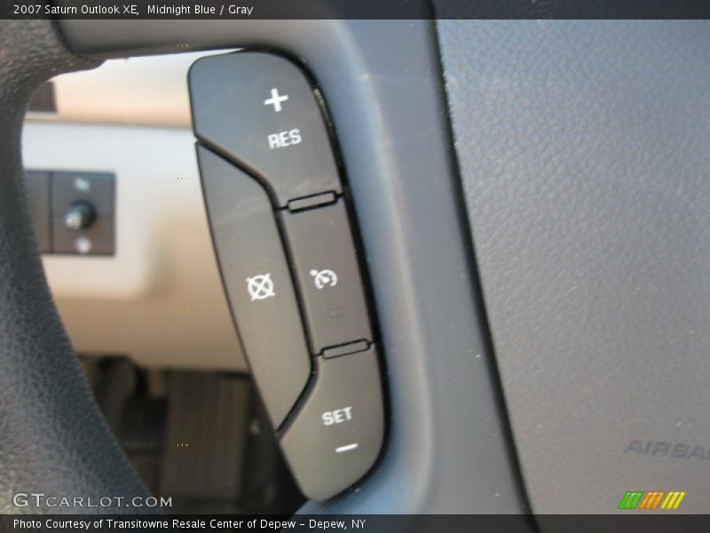 Midnight Blue / Gray 2007 Saturn Outlook XE