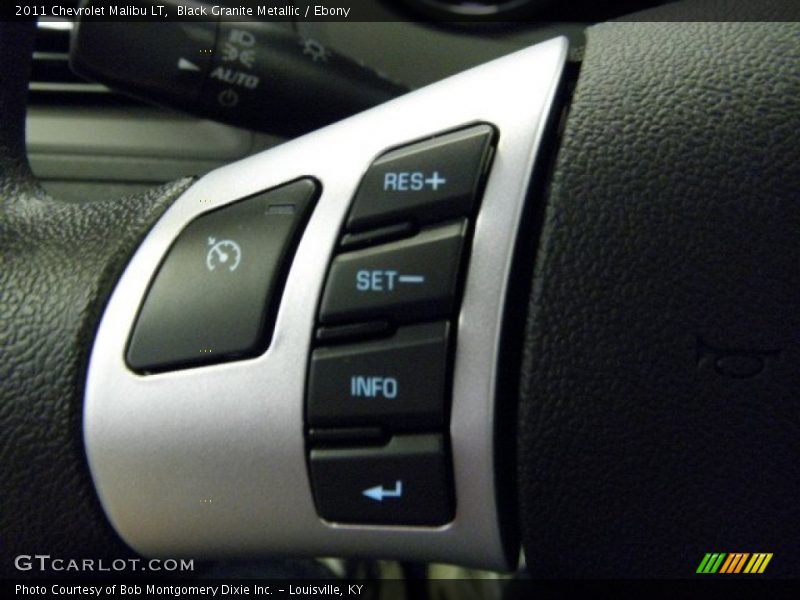 Black Granite Metallic / Ebony 2011 Chevrolet Malibu LT