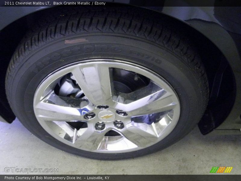 Black Granite Metallic / Ebony 2011 Chevrolet Malibu LT