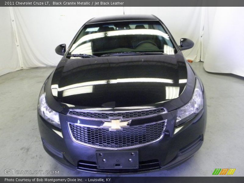 Black Granite Metallic / Jet Black Leather 2011 Chevrolet Cruze LT