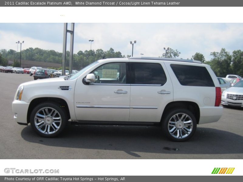  2011 Escalade Platinum AWD White Diamond Tricoat