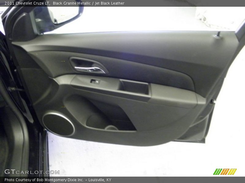 Black Granite Metallic / Jet Black Leather 2011 Chevrolet Cruze LT