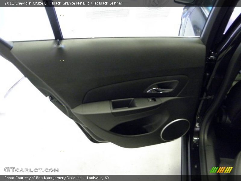 Black Granite Metallic / Jet Black Leather 2011 Chevrolet Cruze LT