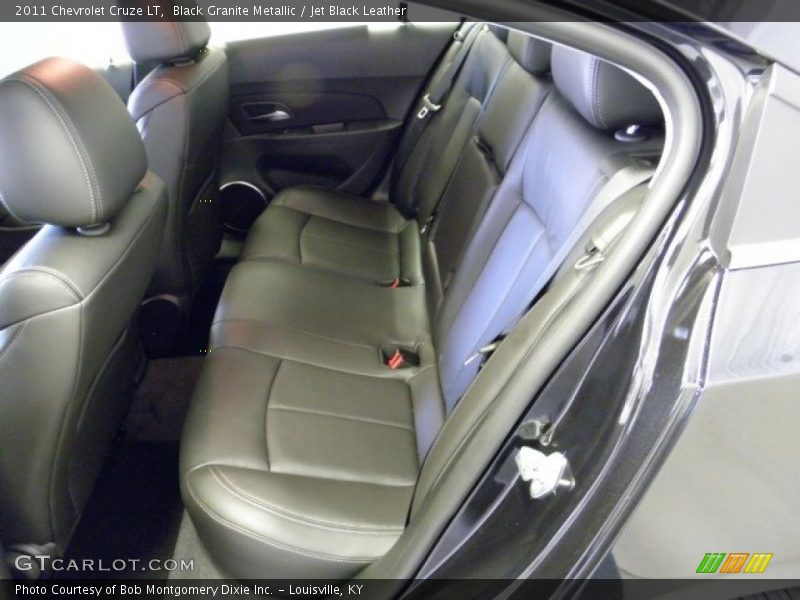 Black Granite Metallic / Jet Black Leather 2011 Chevrolet Cruze LT