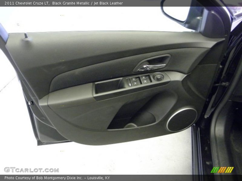 Black Granite Metallic / Jet Black Leather 2011 Chevrolet Cruze LT