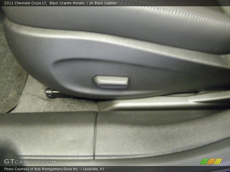 Black Granite Metallic / Jet Black Leather 2011 Chevrolet Cruze LT