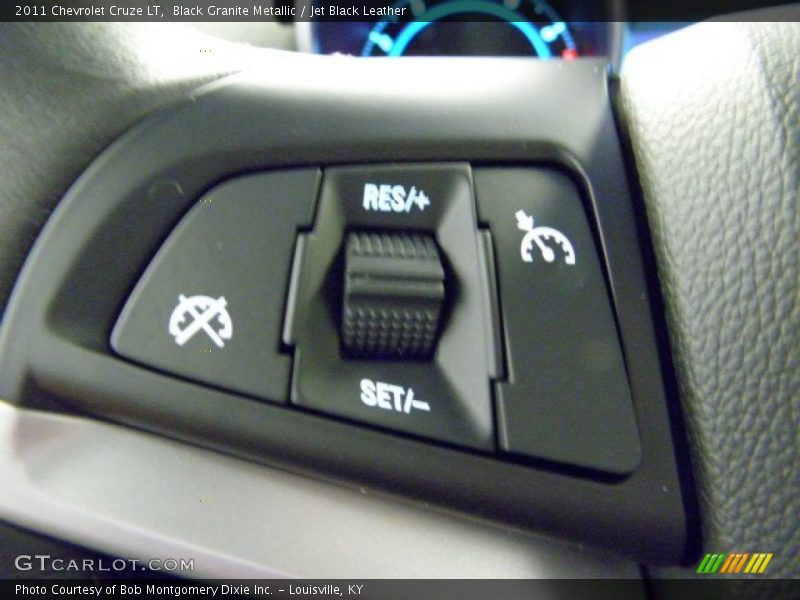 Black Granite Metallic / Jet Black Leather 2011 Chevrolet Cruze LT