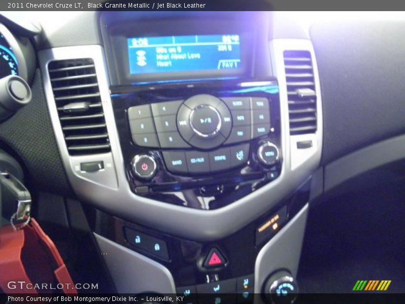 Black Granite Metallic / Jet Black Leather 2011 Chevrolet Cruze LT