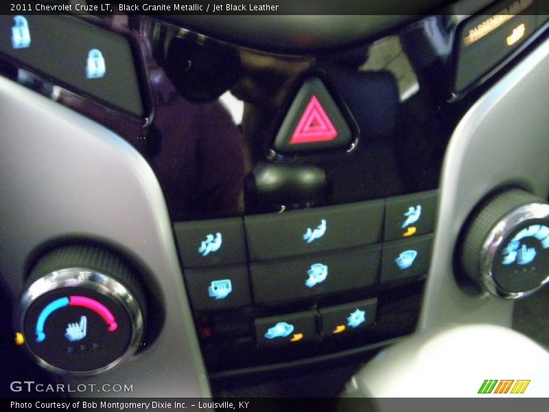 Black Granite Metallic / Jet Black Leather 2011 Chevrolet Cruze LT
