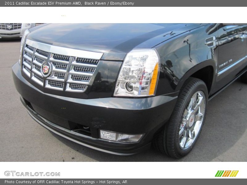 Black Raven / Ebony/Ebony 2011 Cadillac Escalade ESV Premium AWD