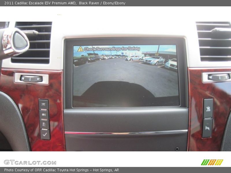 Black Raven / Ebony/Ebony 2011 Cadillac Escalade ESV Premium AWD