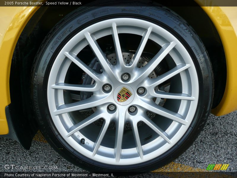 Speed Yellow / Black 2005 Porsche Boxster