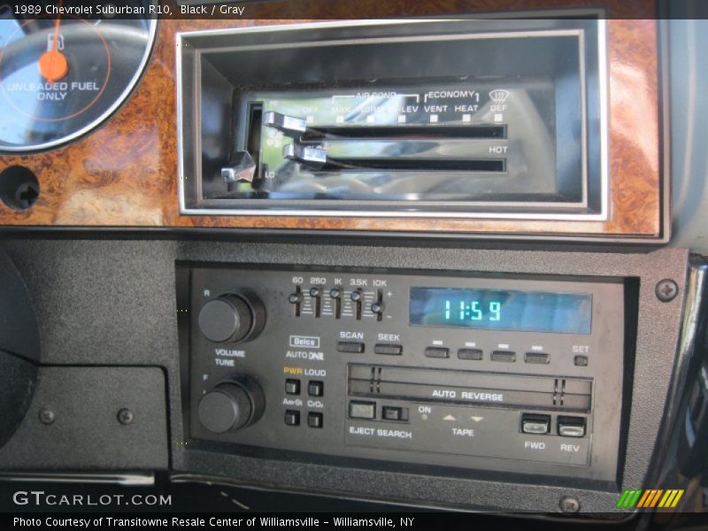 Black / Gray 1989 Chevrolet Suburban R10