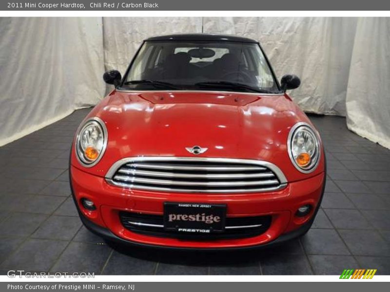 Chili Red / Carbon Black 2011 Mini Cooper Hardtop