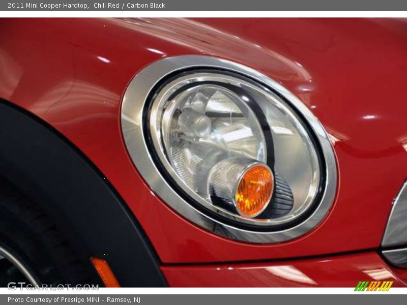 Chili Red / Carbon Black 2011 Mini Cooper Hardtop