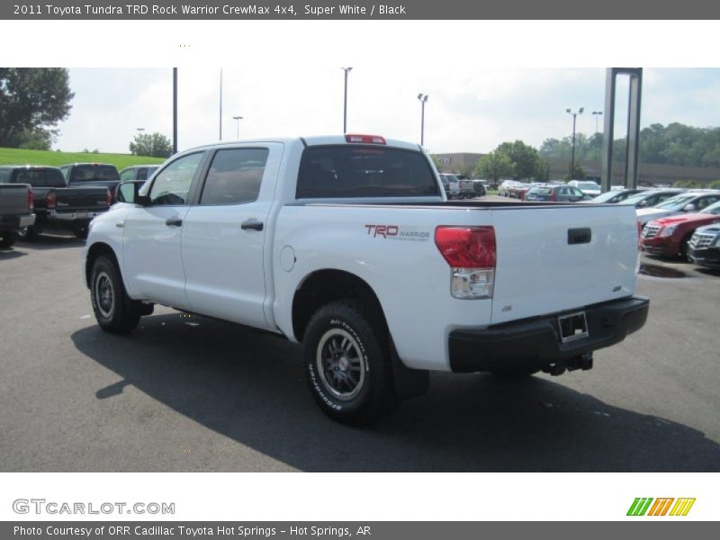 Super White / Black 2011 Toyota Tundra TRD Rock Warrior CrewMax 4x4