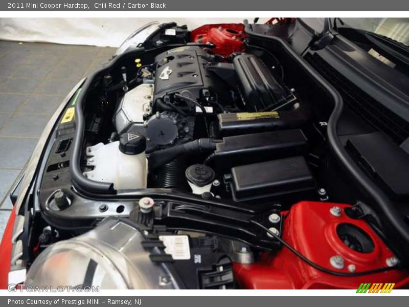 Chili Red / Carbon Black 2011 Mini Cooper Hardtop