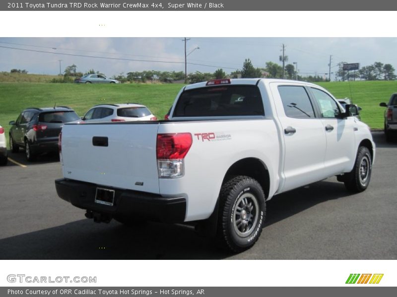 Super White / Black 2011 Toyota Tundra TRD Rock Warrior CrewMax 4x4