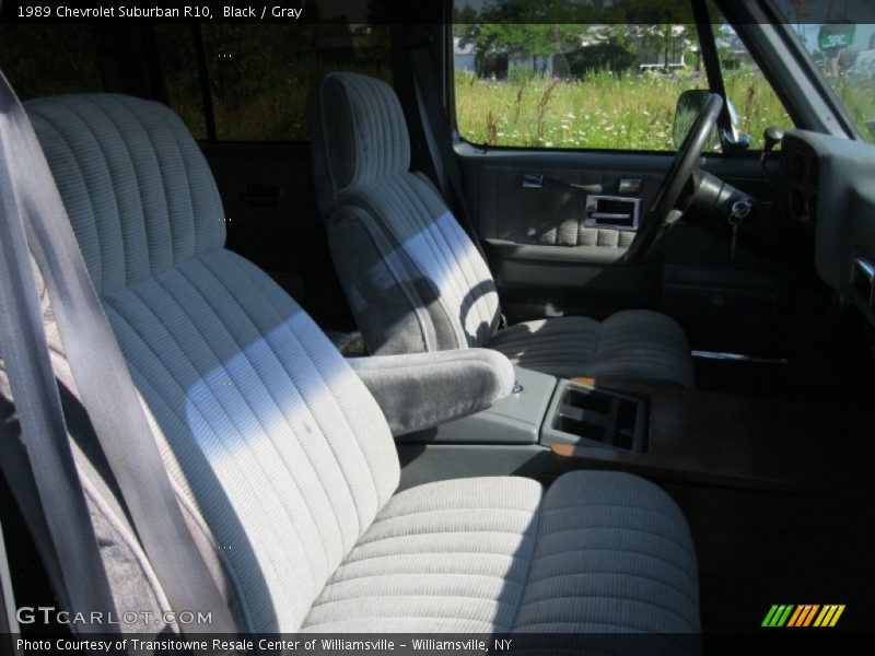Black / Gray 1989 Chevrolet Suburban R10